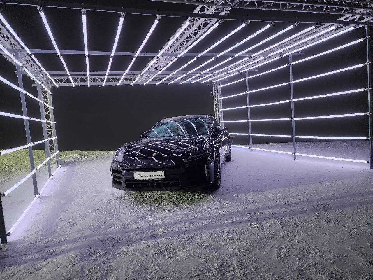 Trade show booth LED video wall at a Toronto convention centre